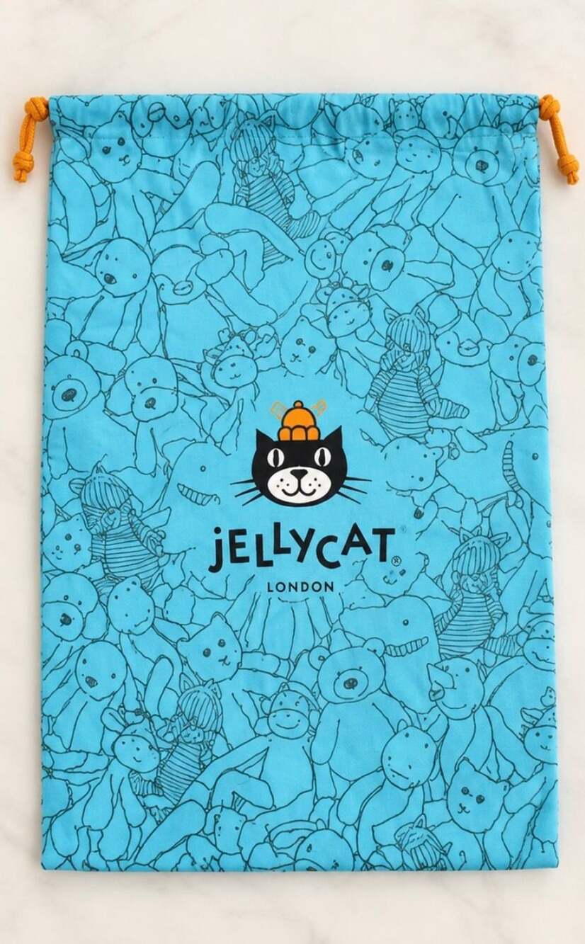 Jellycat London Blue Official Drawstring Dust Bag Pouch
